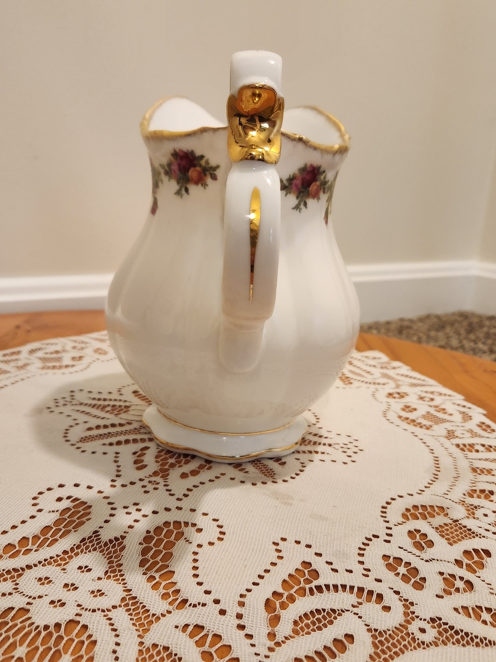 Royal Albert Old Country Roses Water Pitcher - Picture 8 of 10
